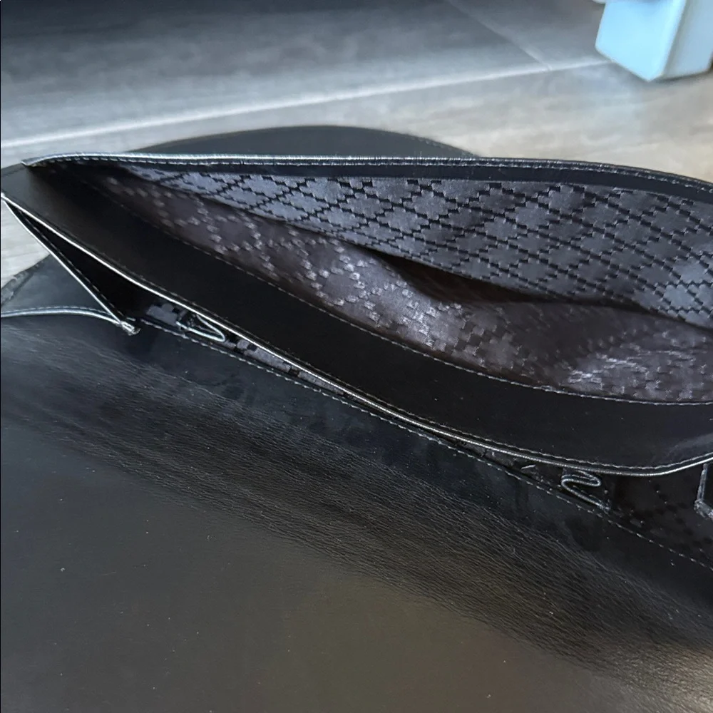 Vintage Black and Cream Snakeskin Bag - Picture 5 of 8